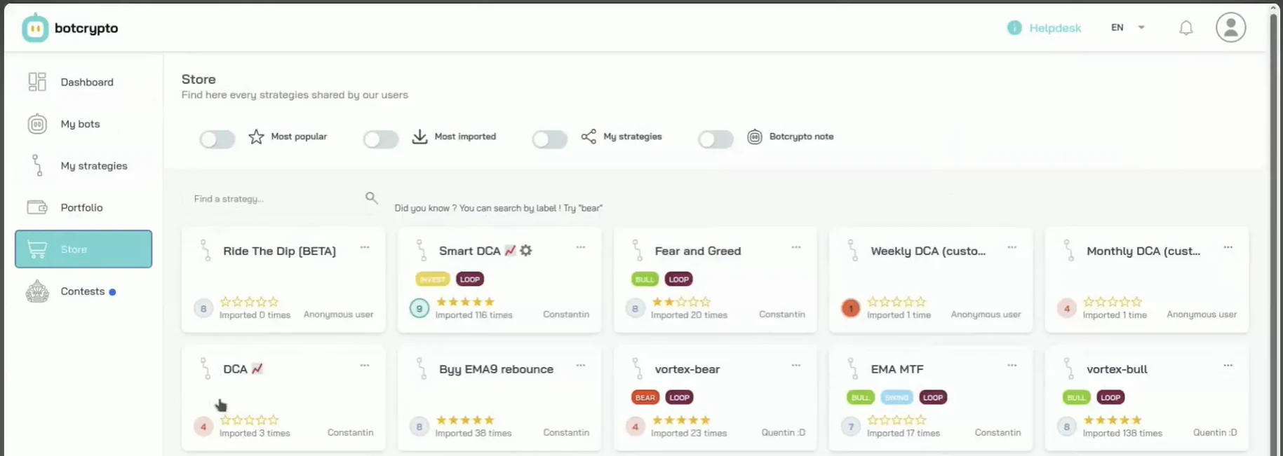 Botcrypto — capture 2